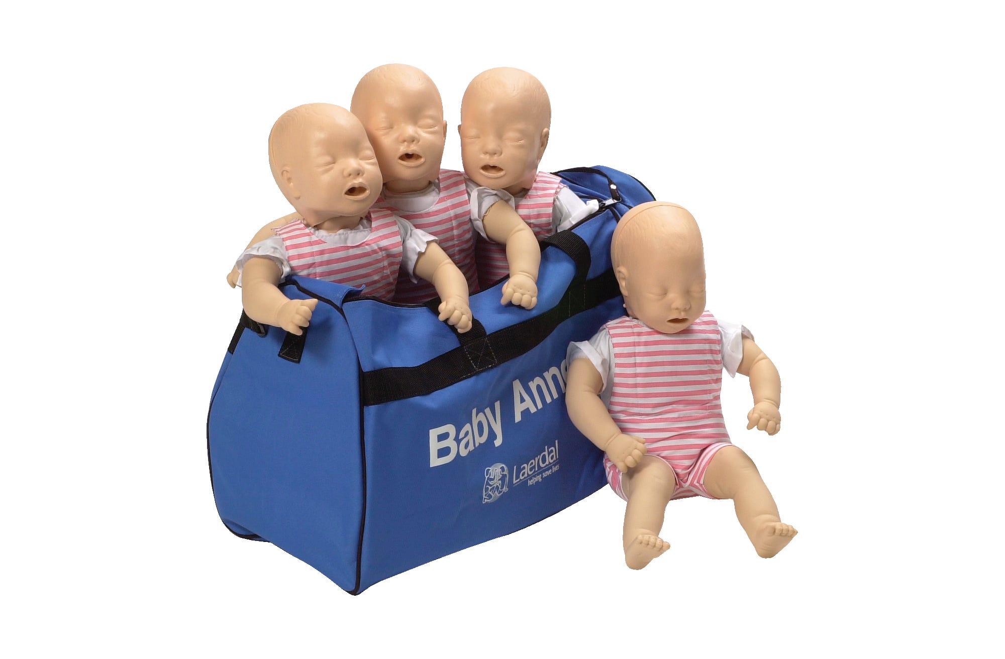 Baby Anne Manikin With Soft Pack - 4/pack