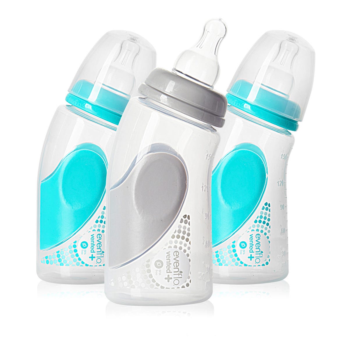 evenflo bottles angled