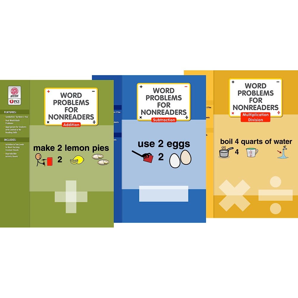 Word Problems For Nonreaders