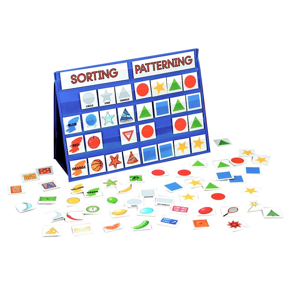 Sorting & Patterning Tabletop Pocket Chart