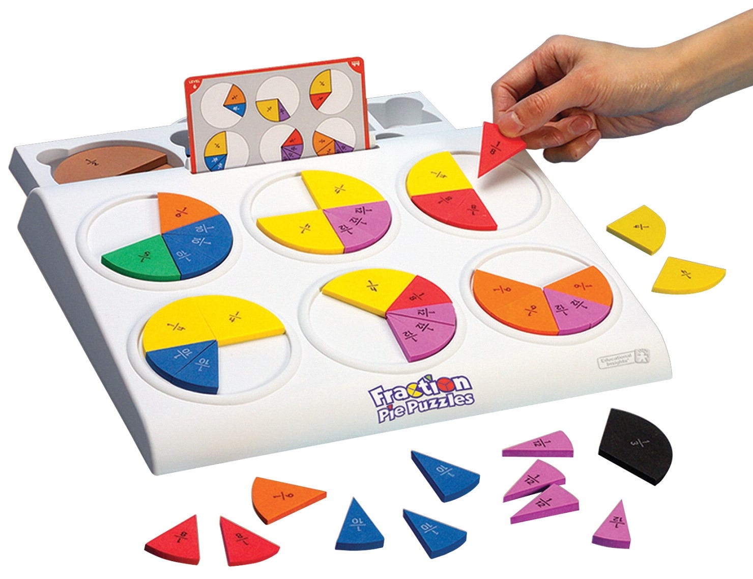 Fraction Pie Puzzles