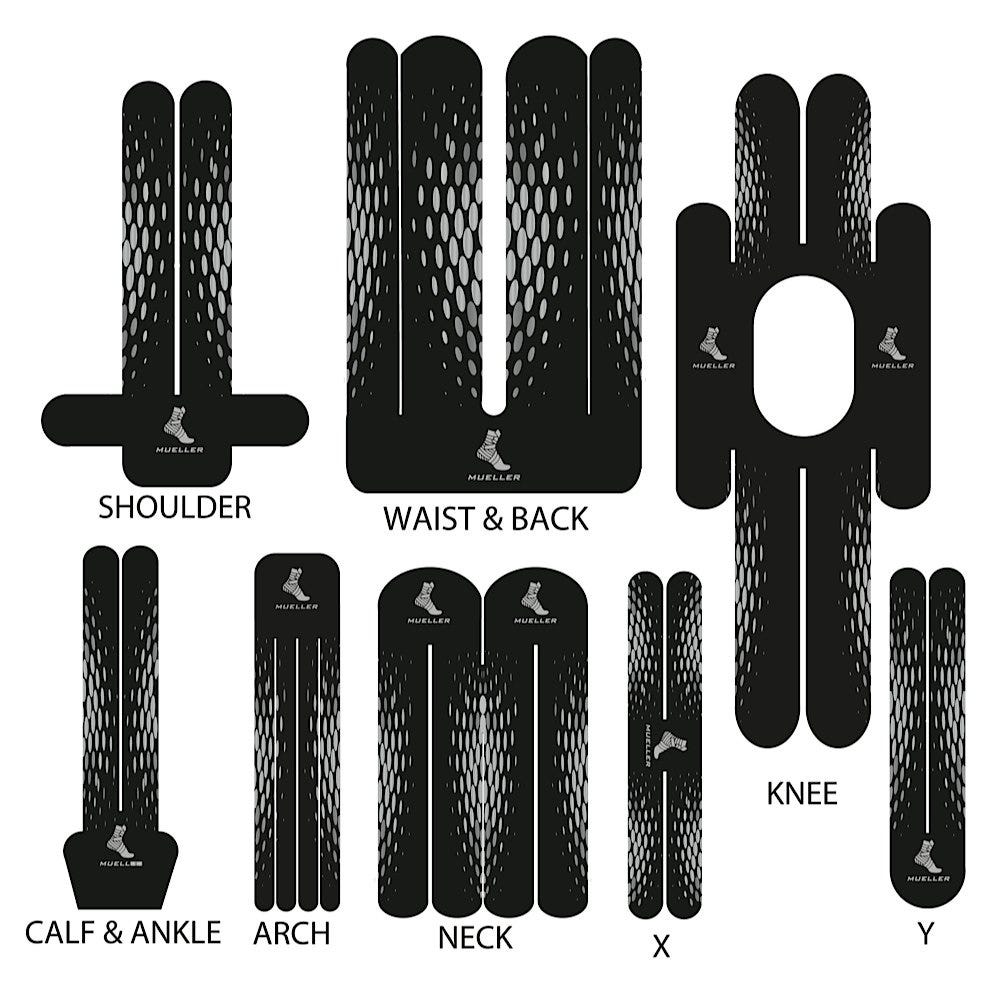 Mueller EASYfit Pre-Cut Kinesiology Tape