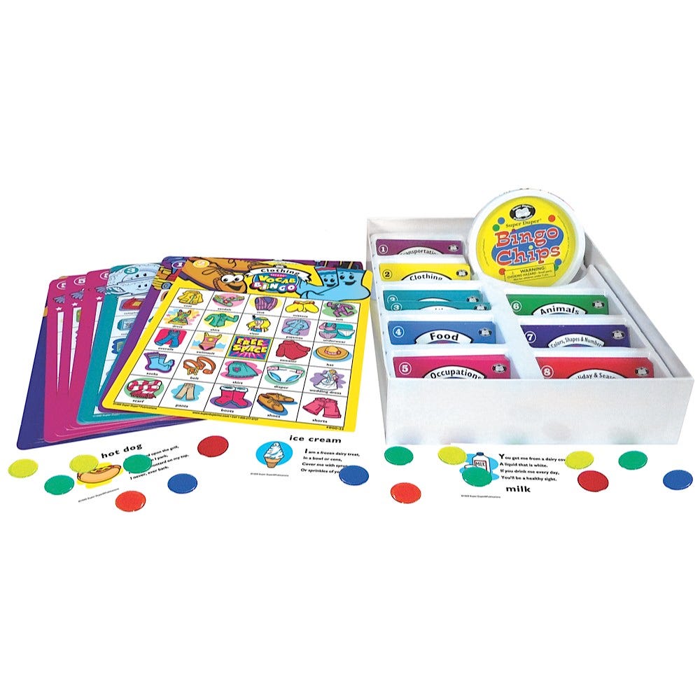 Say & Do Vocab Bingo