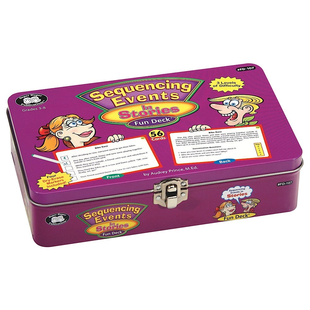Sequencing Events in Stories Fun Deck