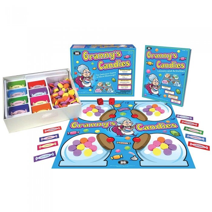 Granny's Candies Board Game and Add-Ons