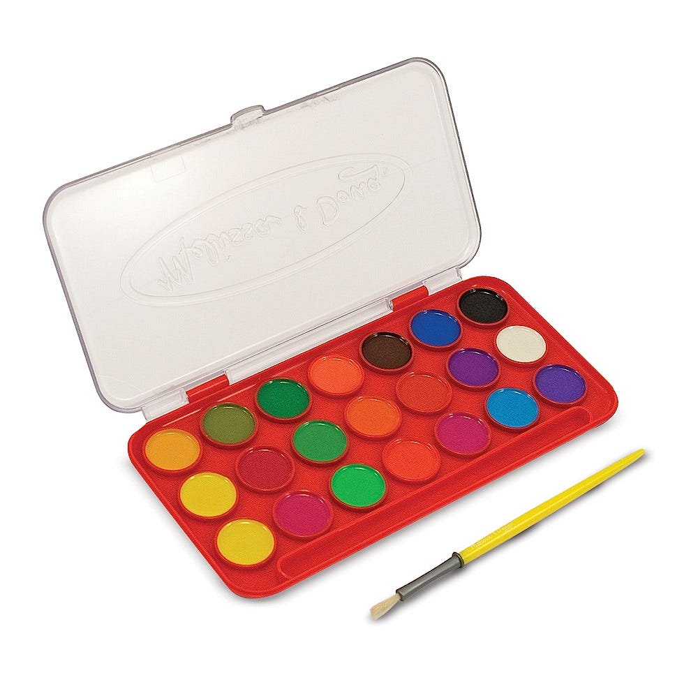 Melissa & Doug Deluxe Watercolor Paint Set