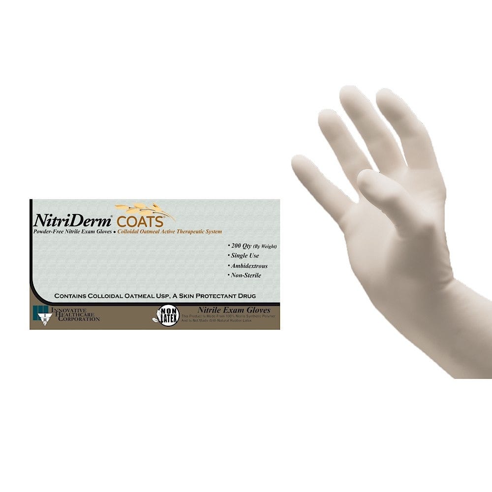 NitriDerm COATS Powder-FreeNitrile Exam Gloves