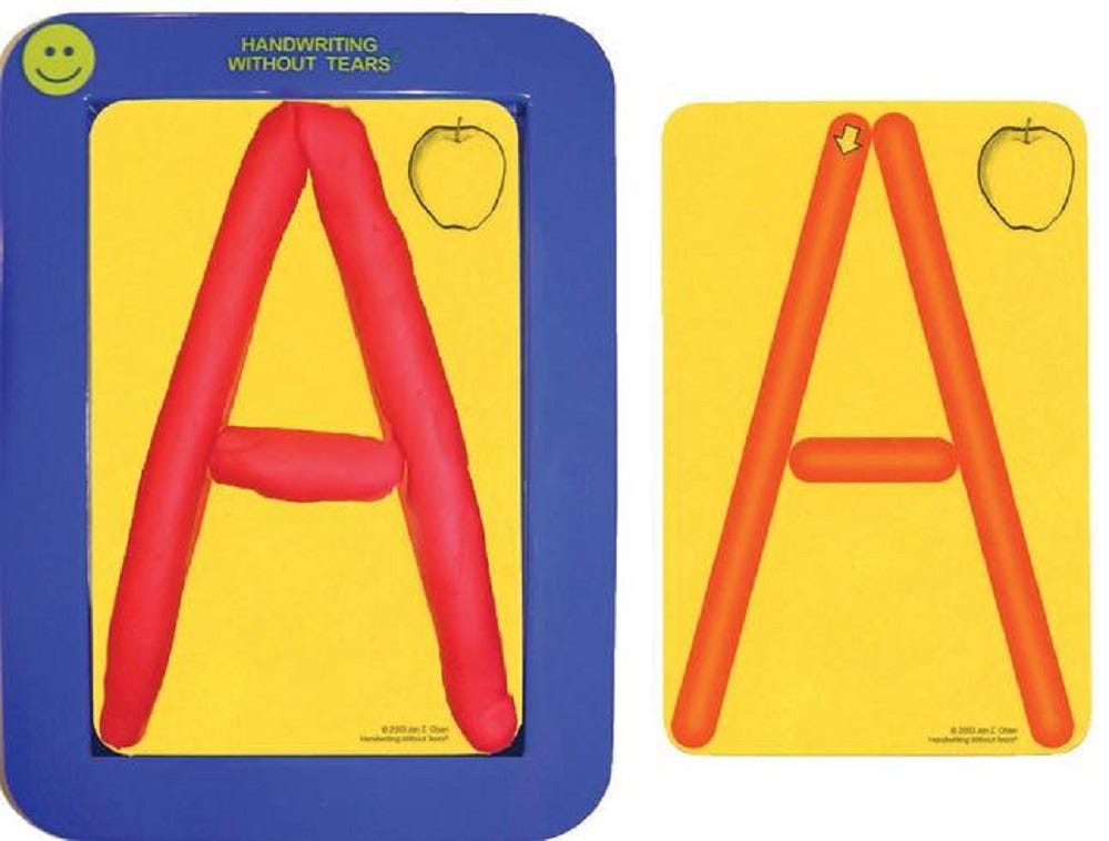 Roll–A–Dough Letters