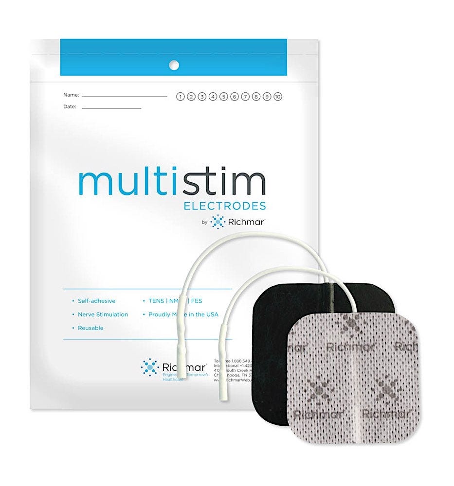 Multistim 2" x 2" Square Cloth Electrode