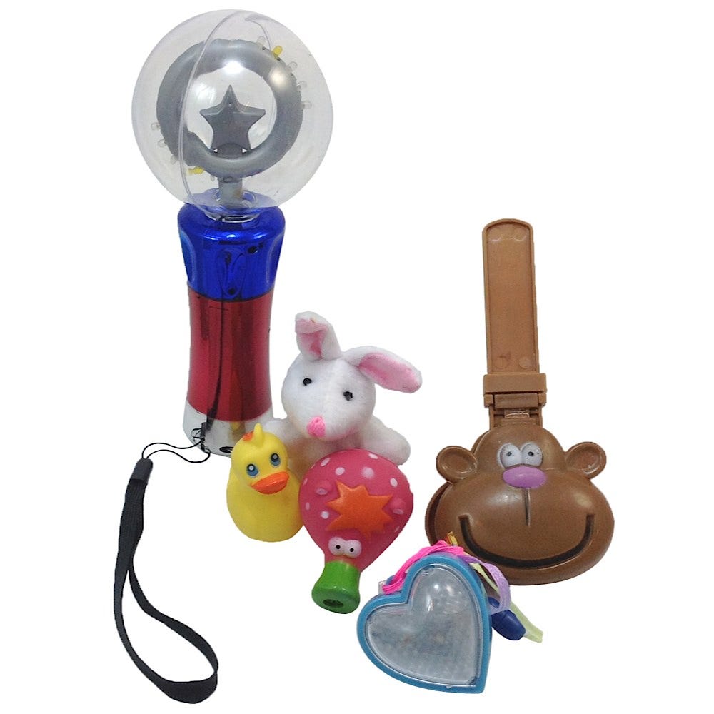 Children's Bag of Exam Toys