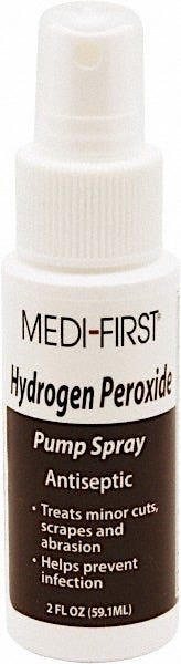Hydrogen Peroxide, 3% Solution, 2oz pump