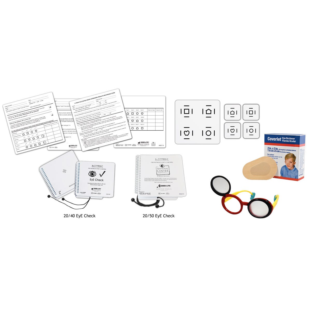 Eye Check Screener with LEA Symbols Set