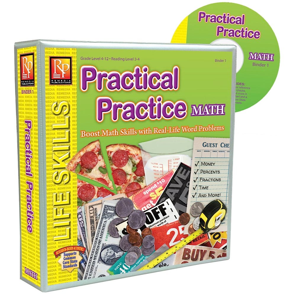 Practical Practice Math Binder & Resource CD