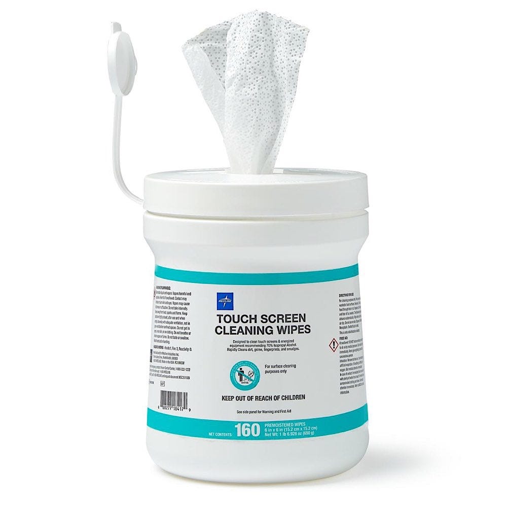 Touch Screen 70 Isopropyl Cleaning Wipes