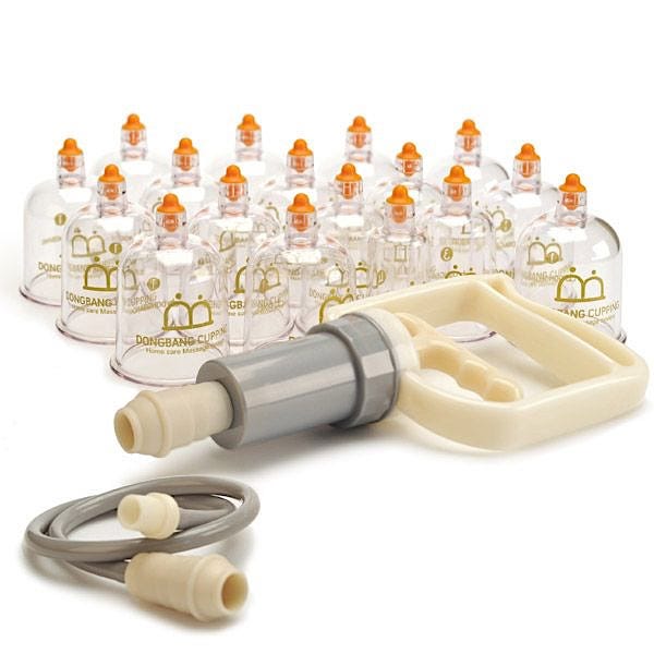 Cupping Therapy, 17 Piece Deluxe Cup Set