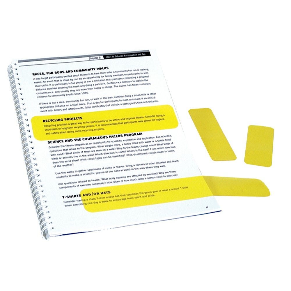 Highlighter Strips Yellow, Set of 4