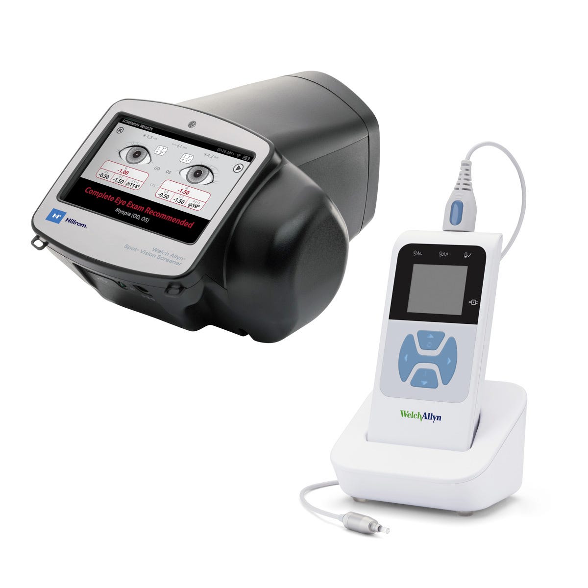 School Health Early Intervention Combo Kit featuring the Spot Vision Screener and Welch Allyn OAE
