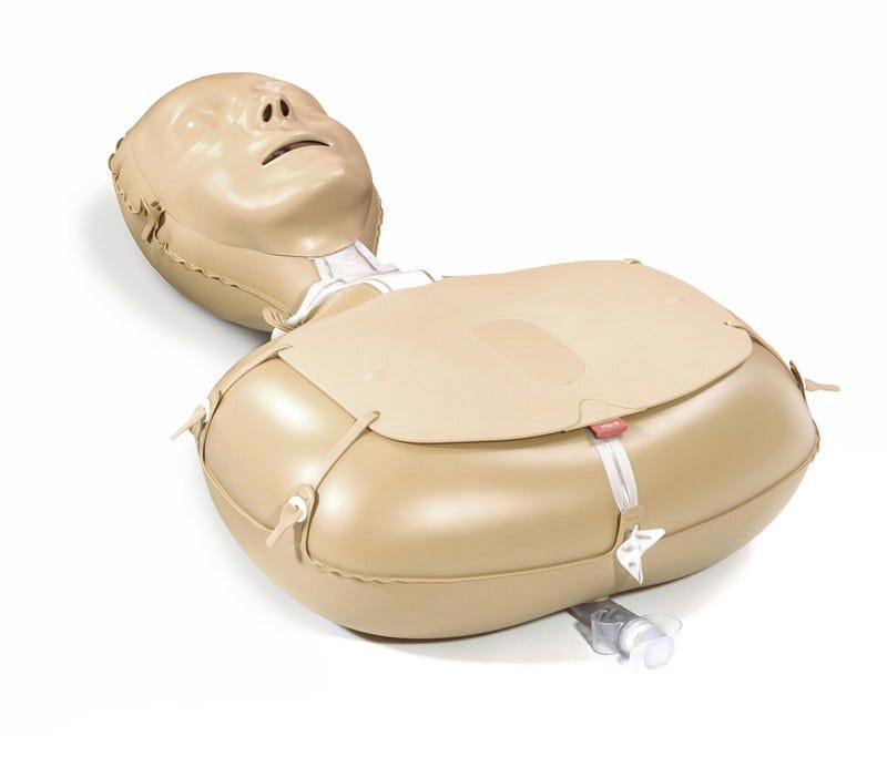 Mini Anne Plus Manikin for CPR in  Schools Training Kit, Tan