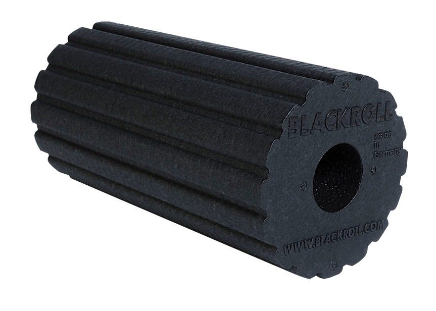 BLACKROLL GROOVE Standard 12" x 6" Foam Roller Black