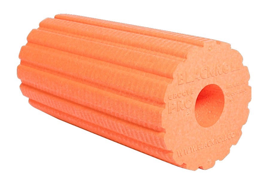 BLACKROLL GROOVE PRO 12" x 6" Foam Roller Orange