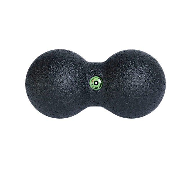 Blackroll Duoball 6.3" x 3.2" x 3.2" Double Ball Black