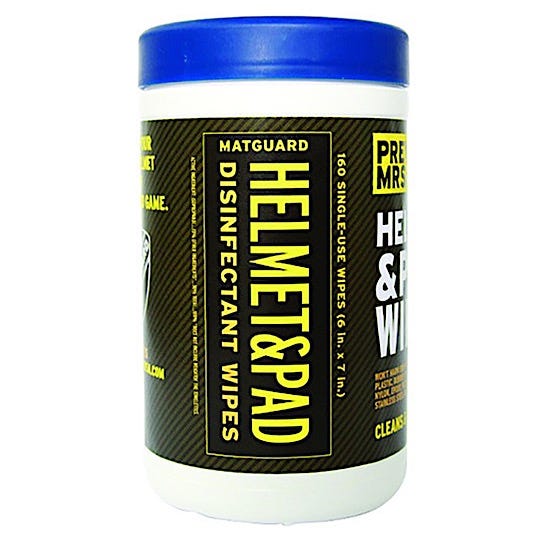 Helmet & Pad By MatGuard - Wipes