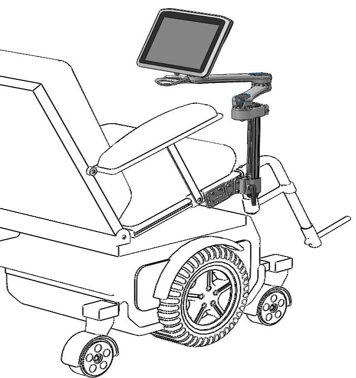 Mount’n Mover Wheelchair Mounting System