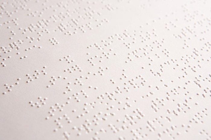 Single, Cut Sheet Braille Paper