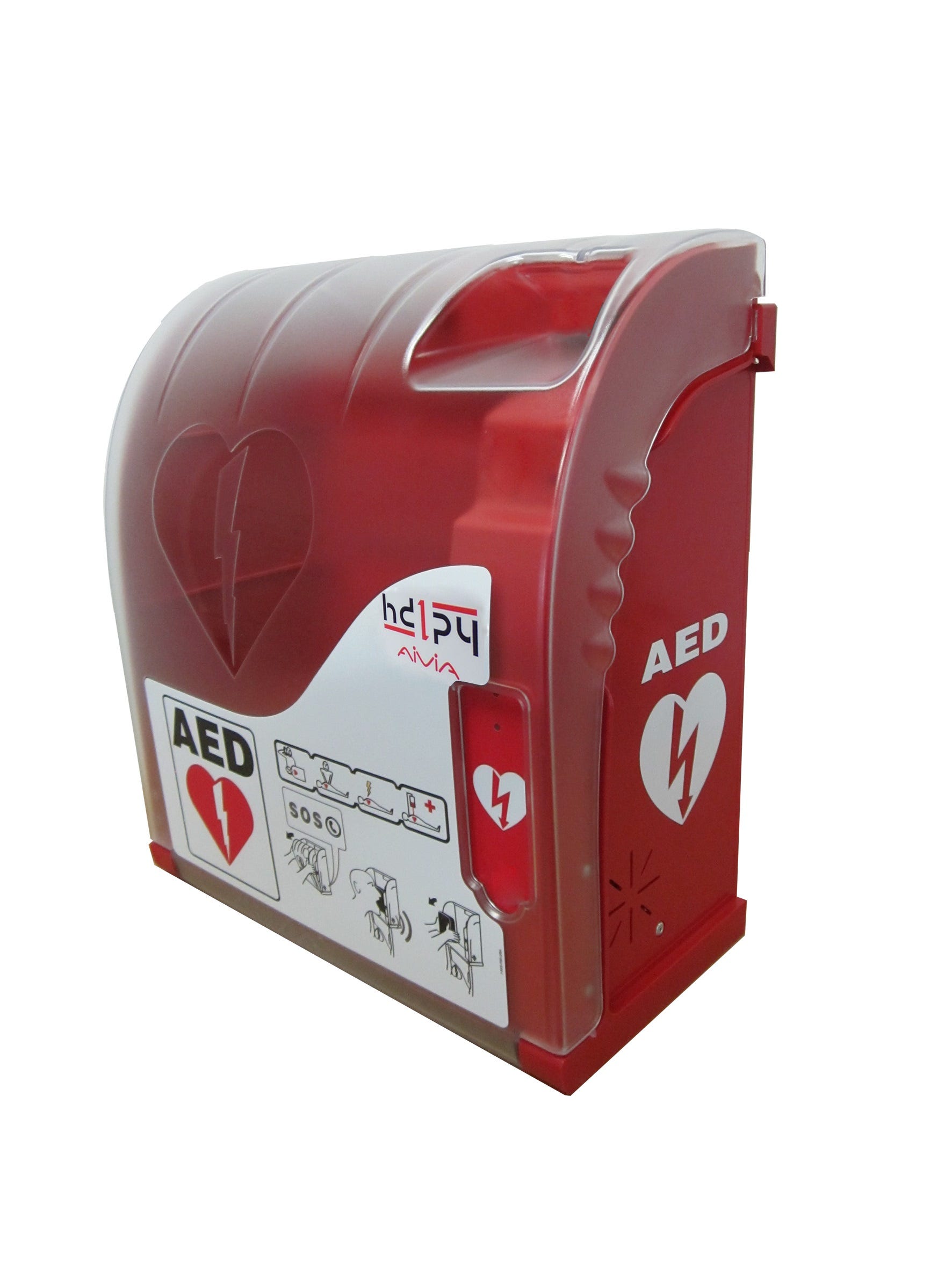 School Health 50 Basic AED Cabinet