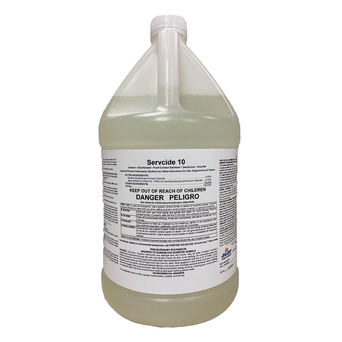 Servicide Disinfectant Concentrate, 1 Gallon