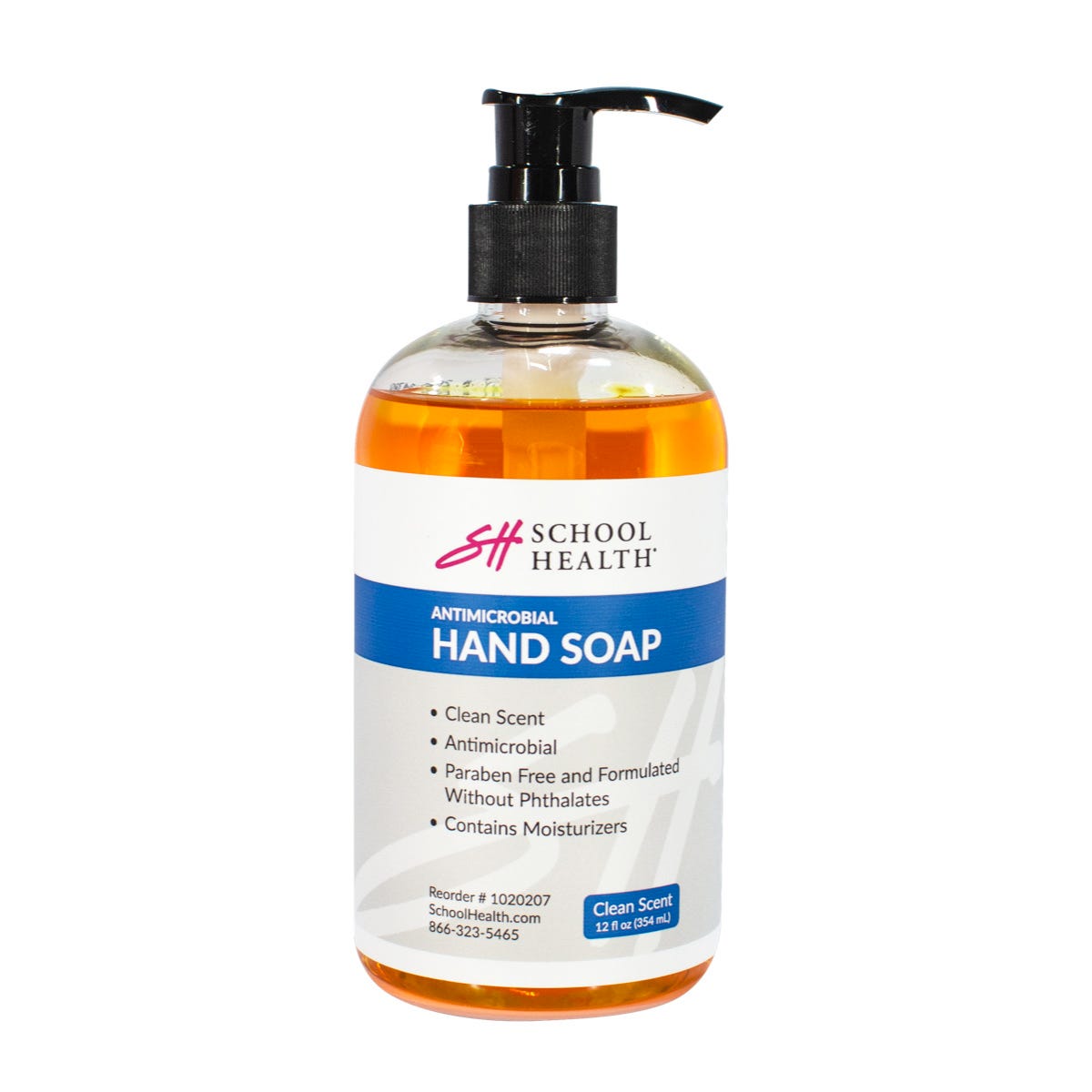 School Health Hand Soap, 12 oz. Pump