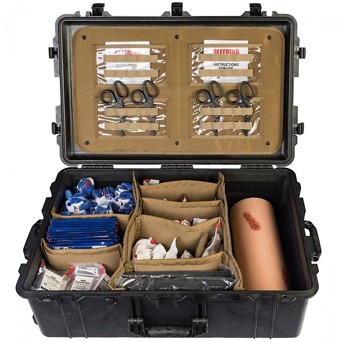 Bleeding Control Skills Training Kit - Intermediate with Wound Packing Simulator