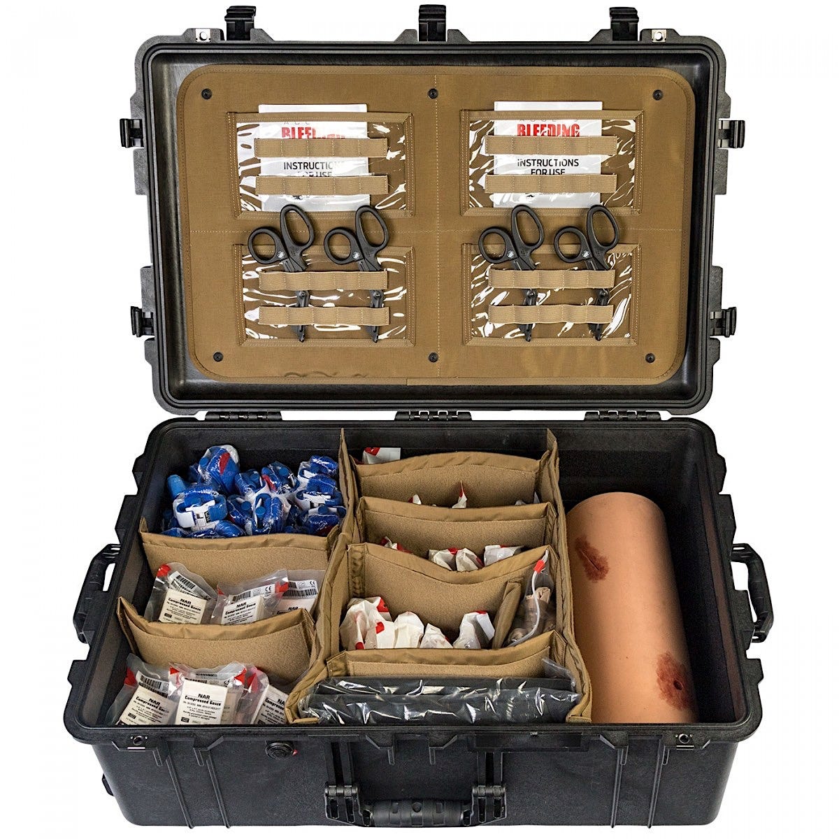Bleeding Control Skills Training Kit - Basic with Wound Packing Simulator