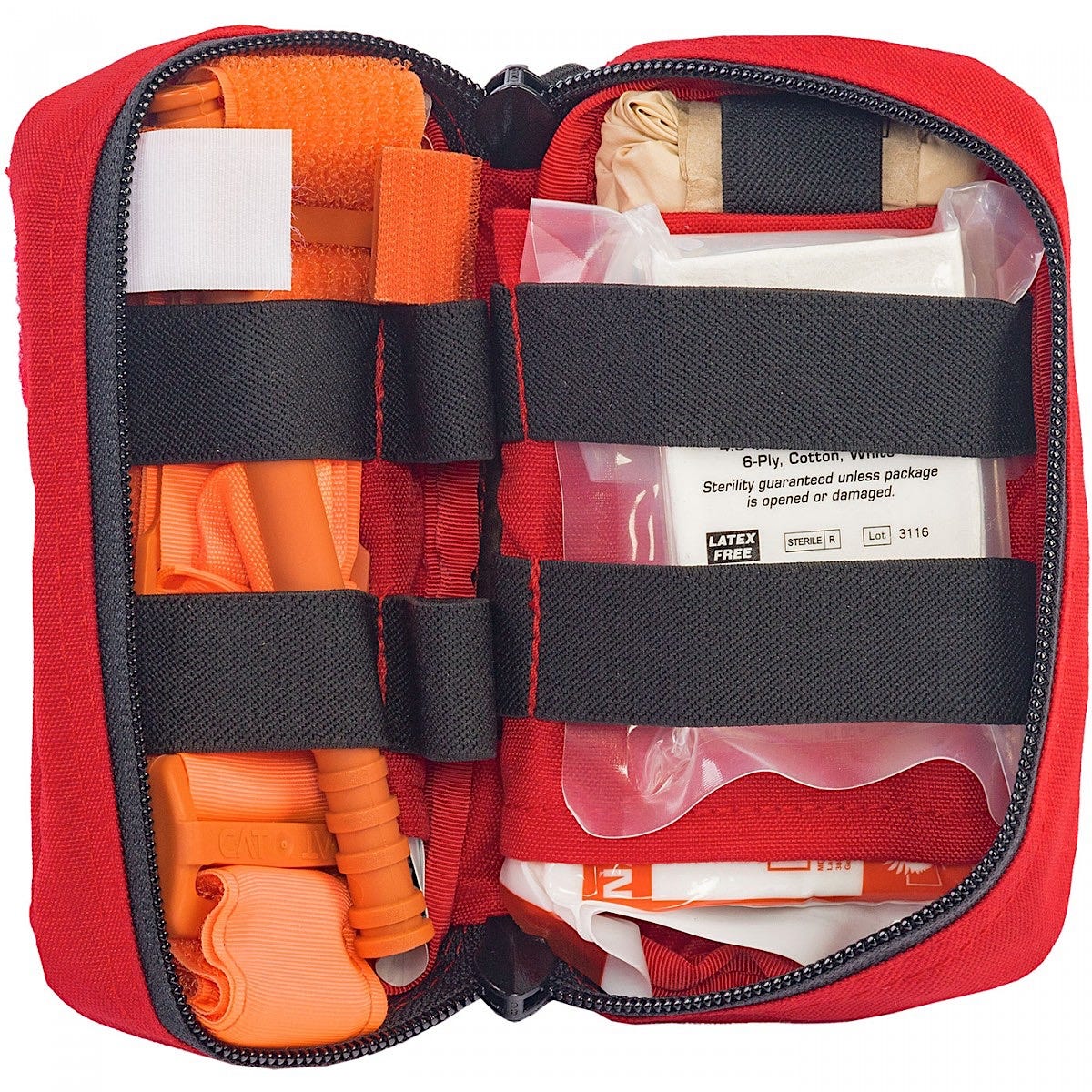 M-FAK Mini First Aid Kit - Red, Basic