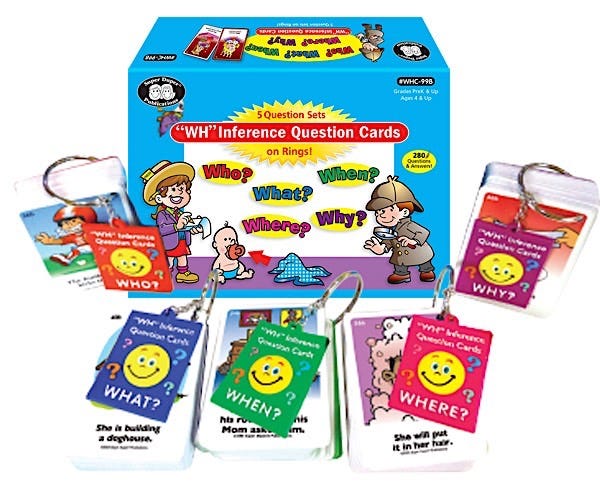 Ring Talkers WH Inference Question Cards
