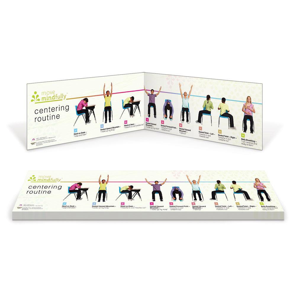 Move Mindfully Centering Yoga Sequence Cards Set of 10