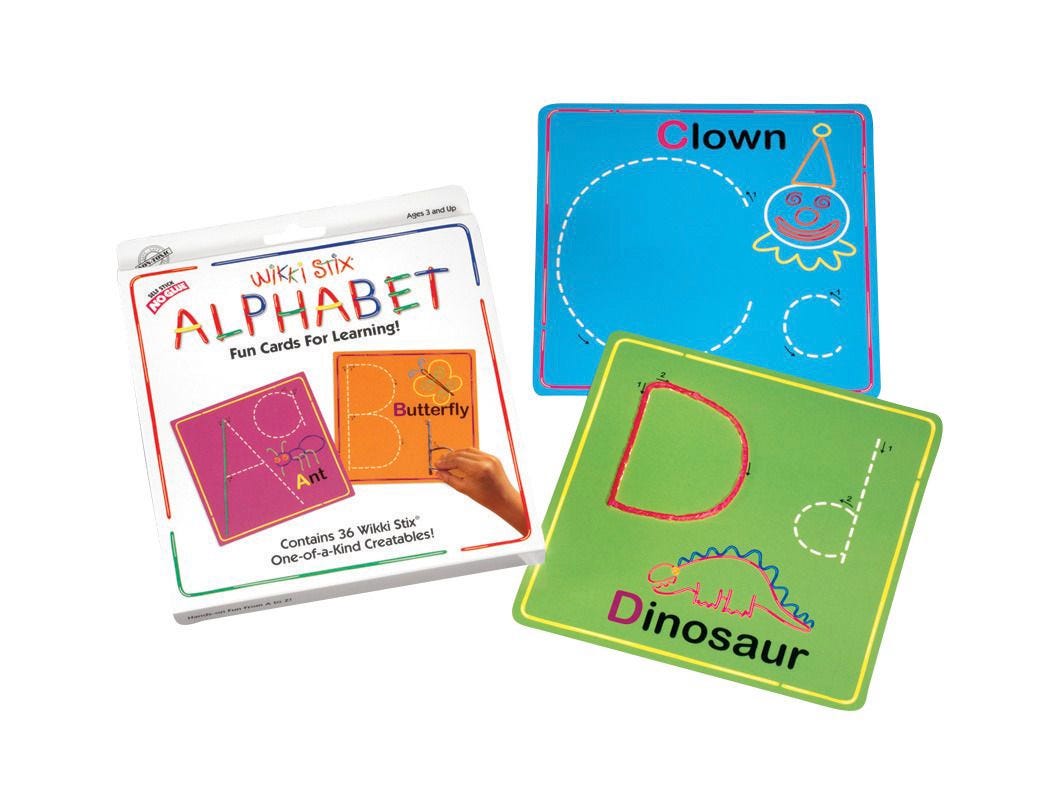 Wikki Stix Alphabet Cards