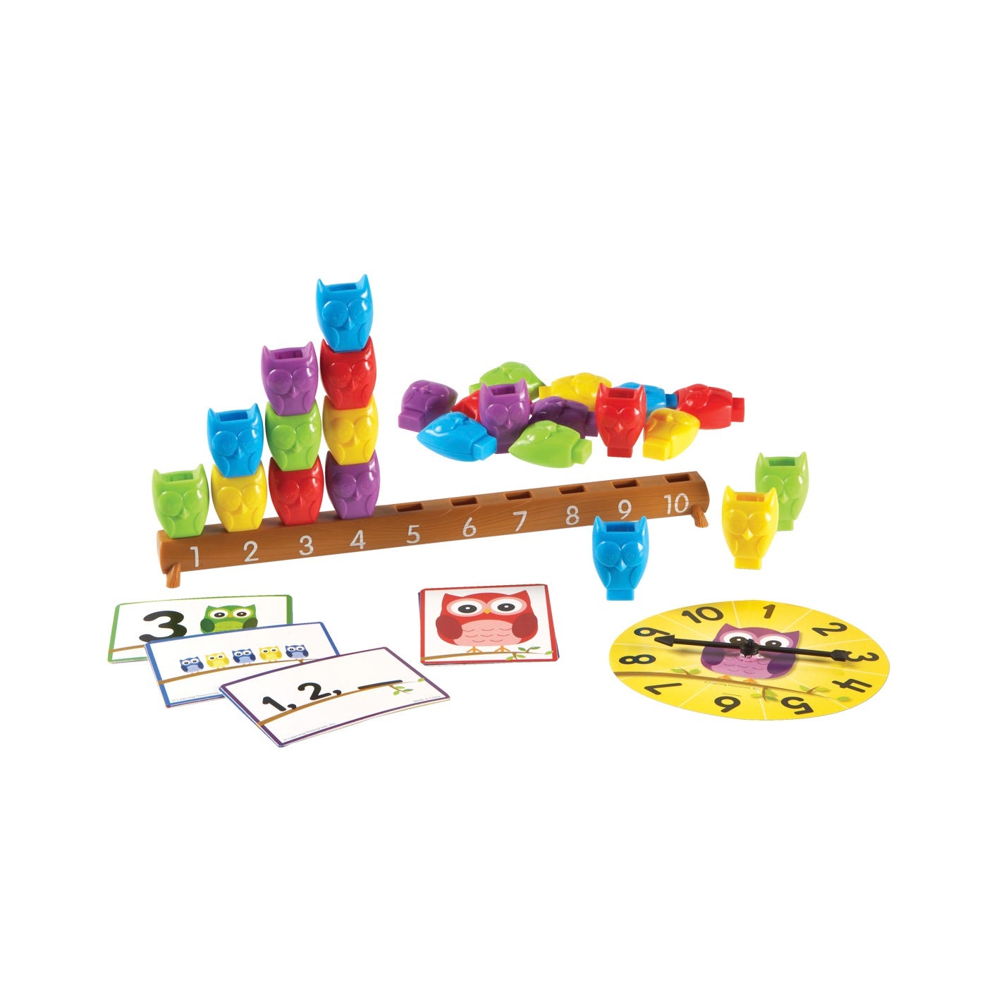 1 to 10 Counting Owls Activity Set