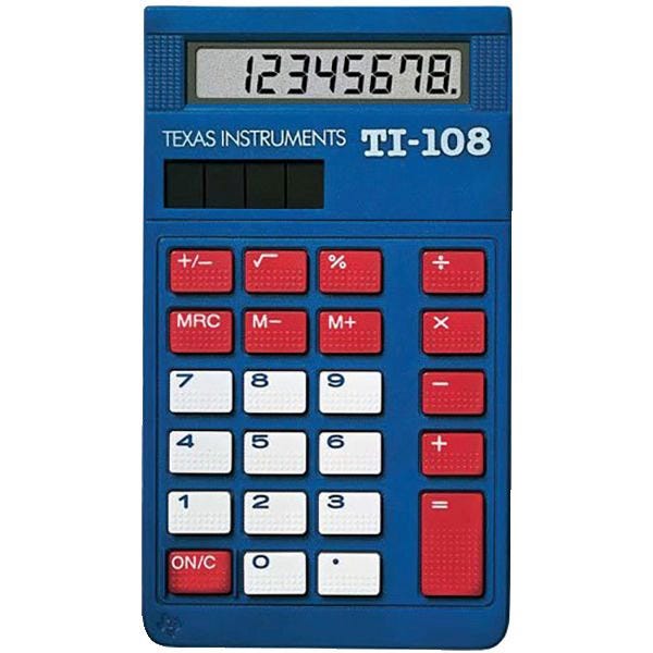 TI-108 Elementary Calculator