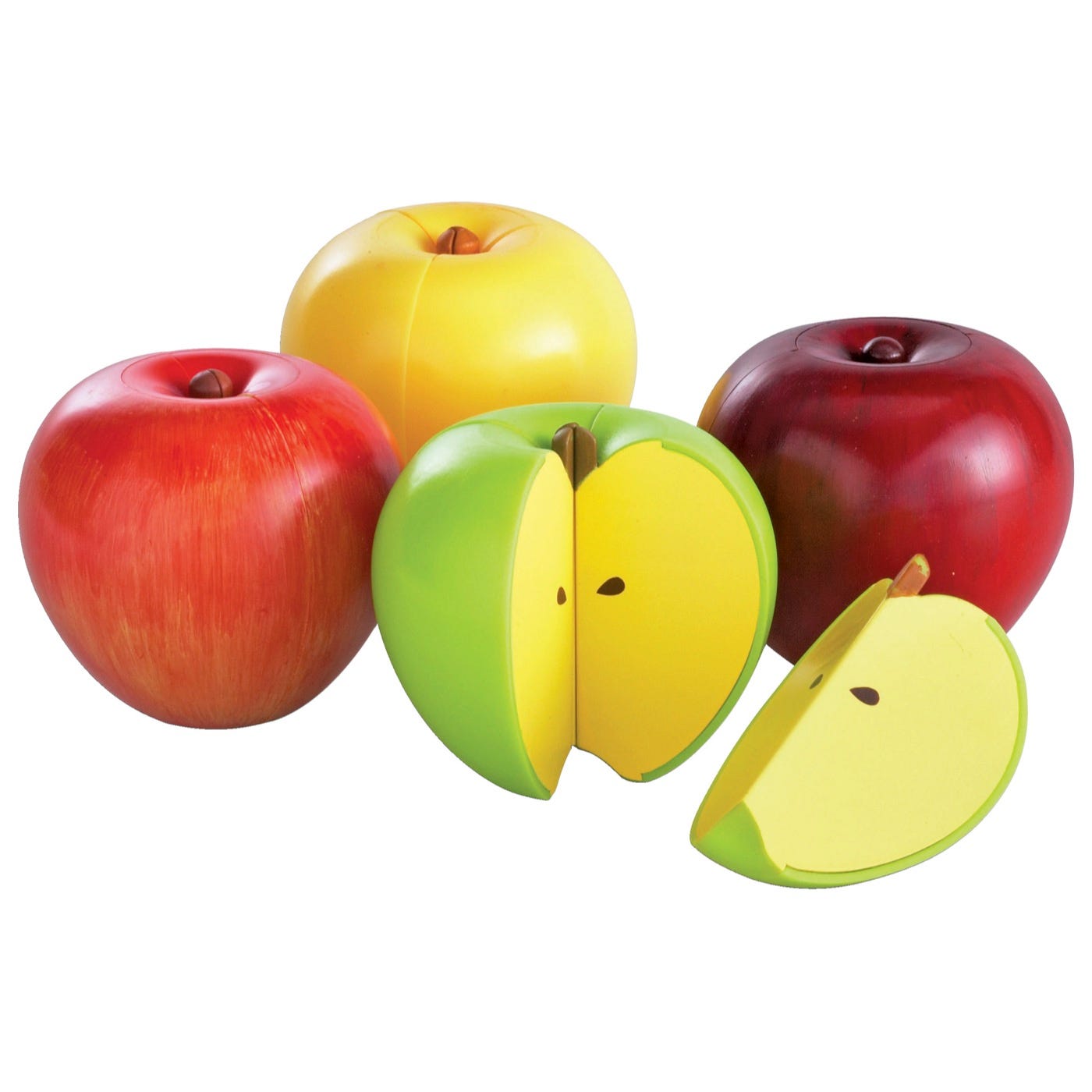 Magnetic Apple Fractions