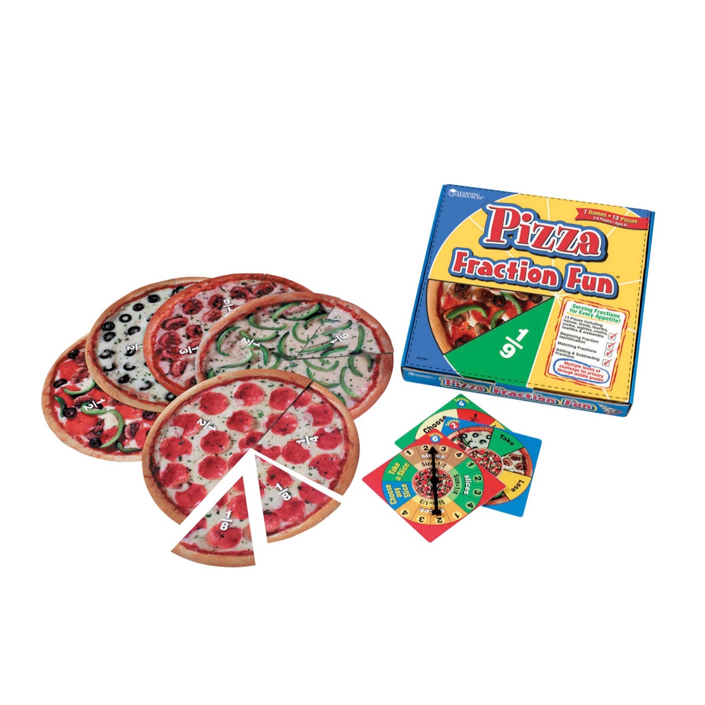 Pizza Fraction Fun Game