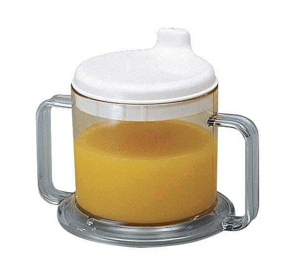 Transparent Mug with Drinking Spout