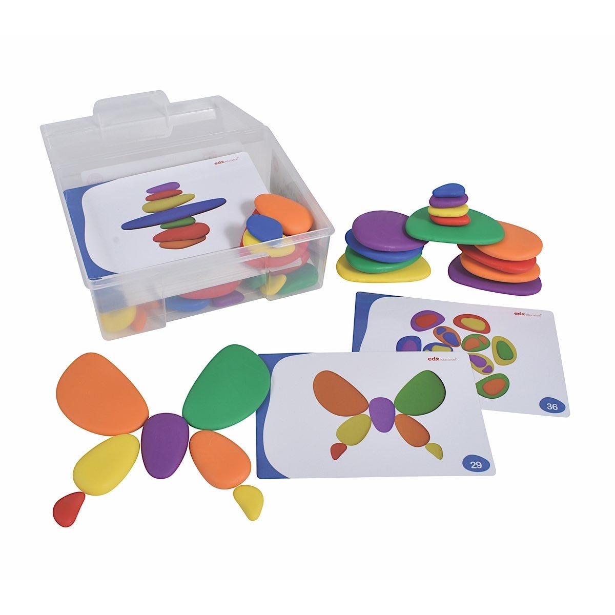 Rainbow Pebbles