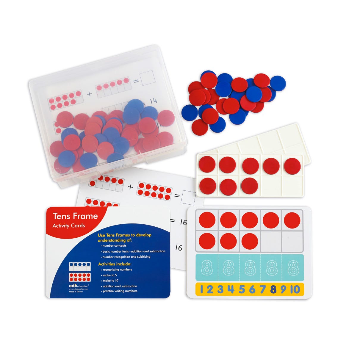 Ten Frame Activity Set