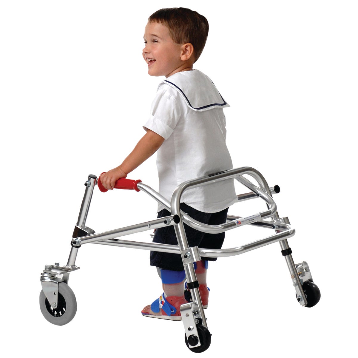 Kaye Posture Control Walker with Front Swivel Wheels