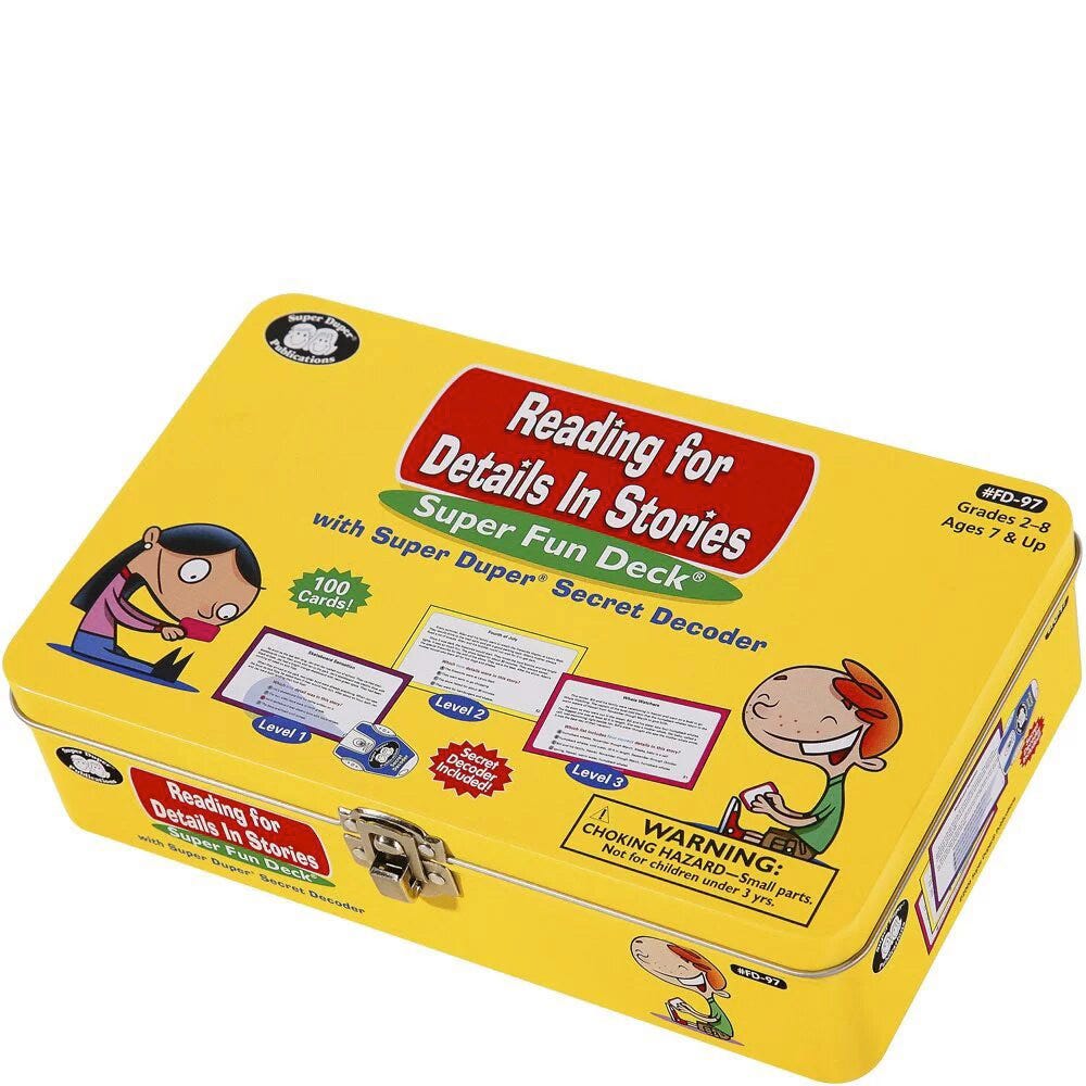Reading for Details in Stories Fun Deck 