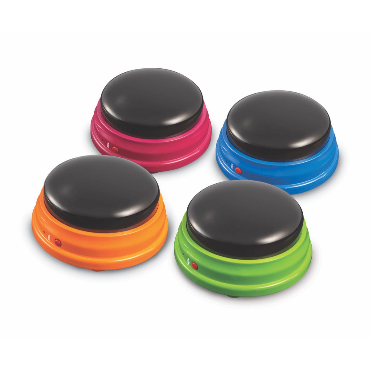 Answer Buzzers Recordable Set of 4