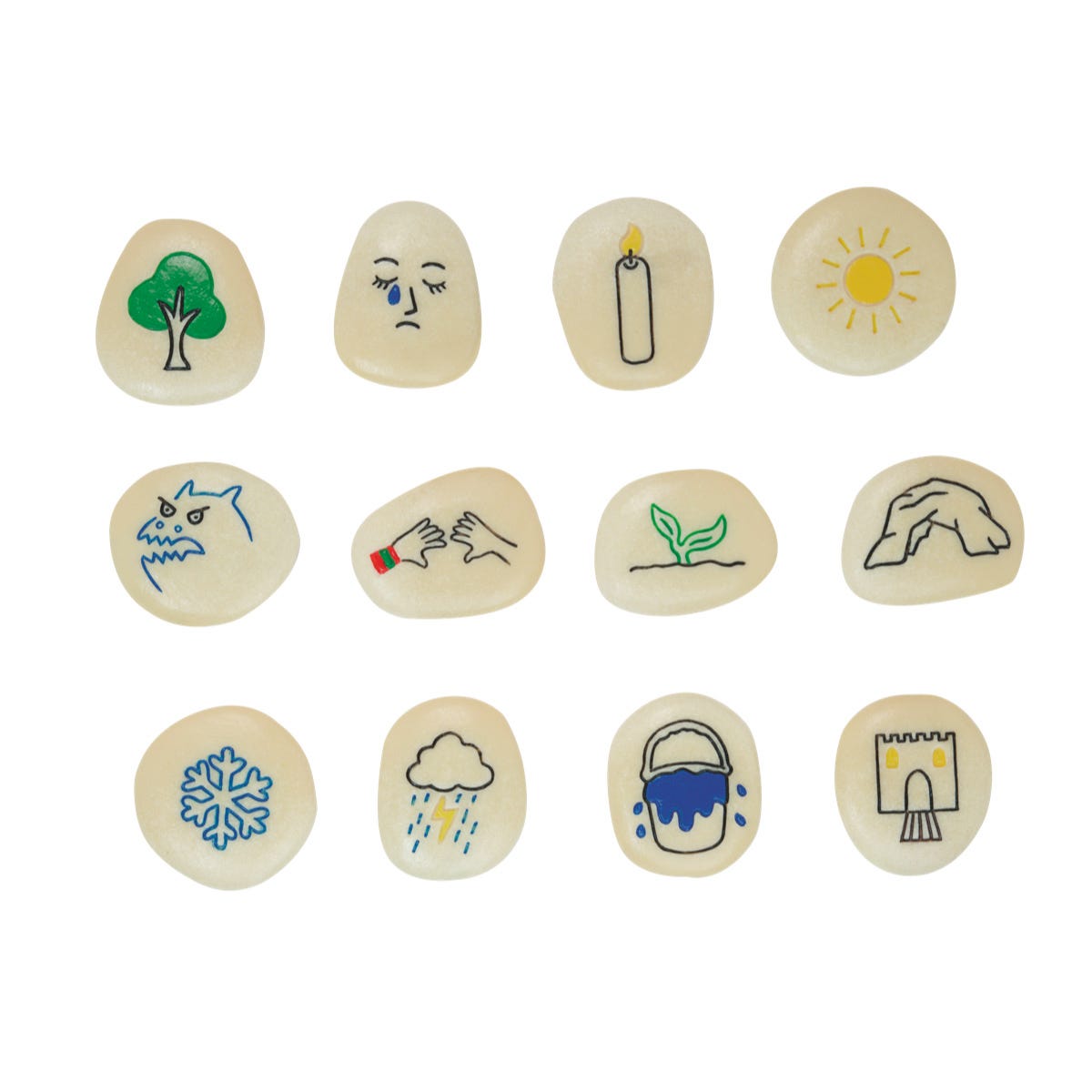 Self Regulation Stones Set of 12