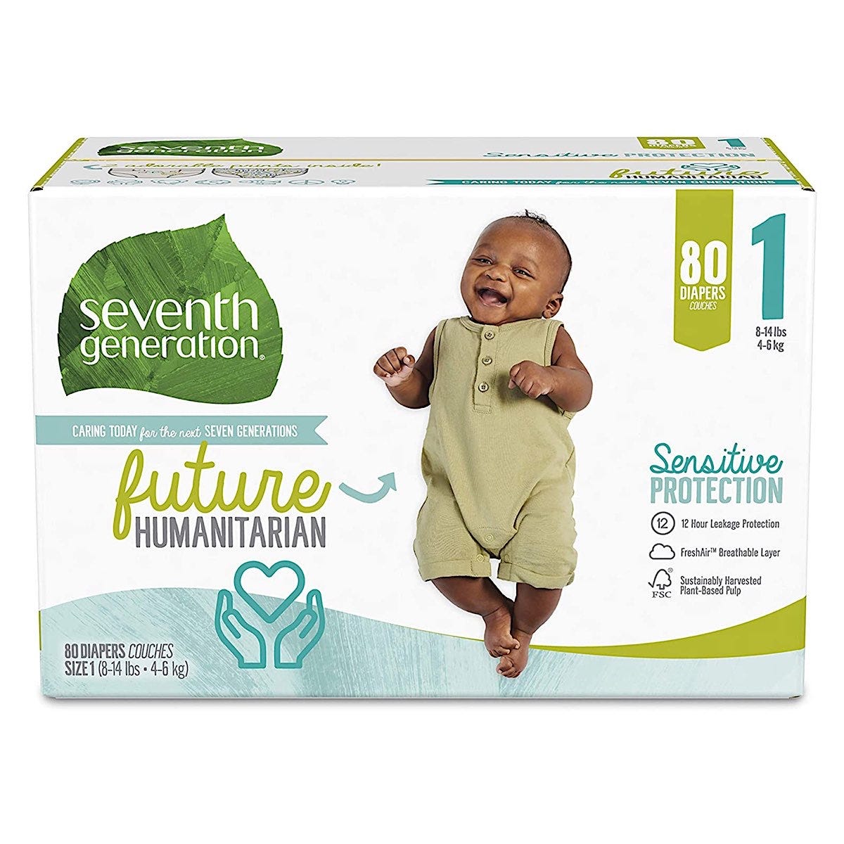 Seventh Generation Sensitive Protection Diapers