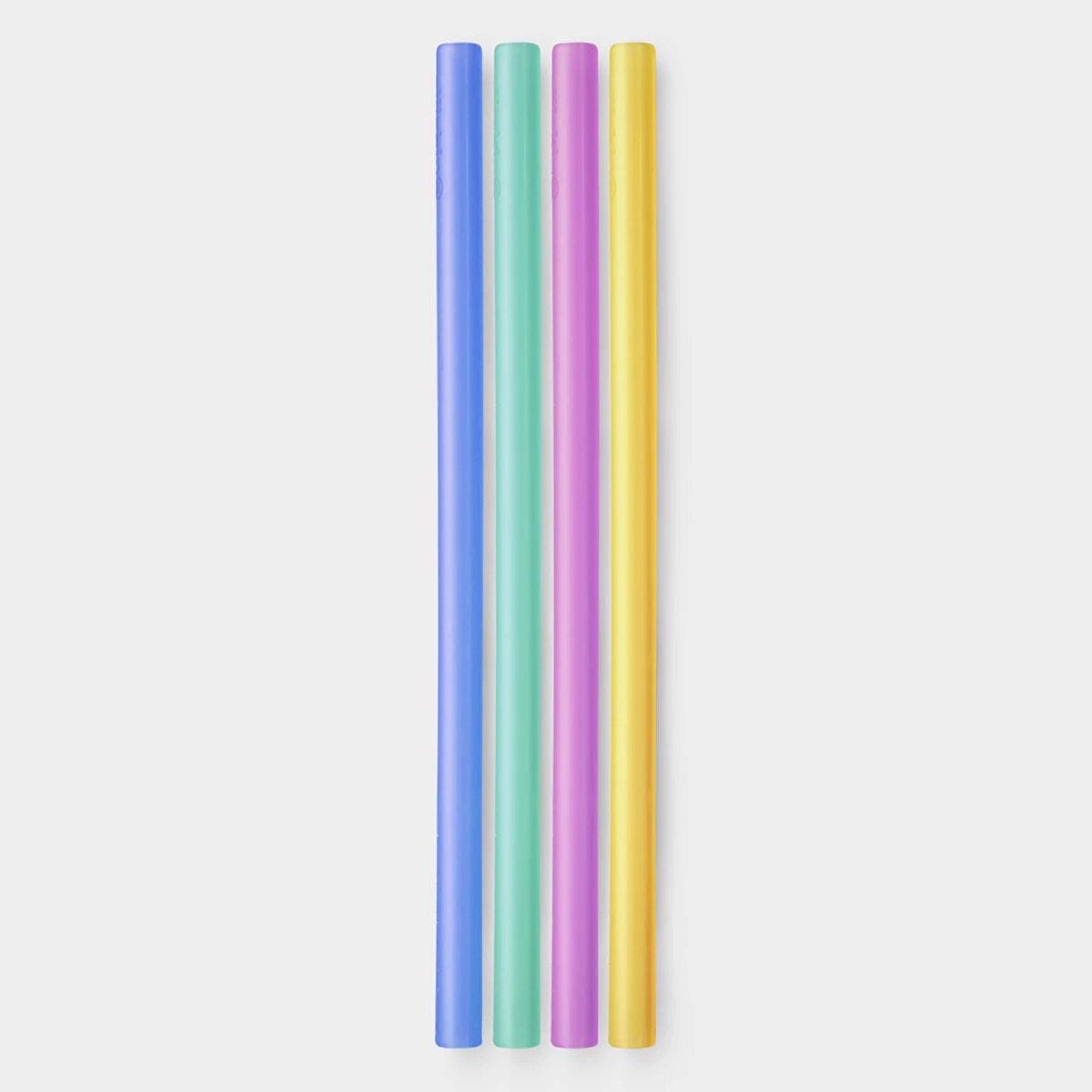 Reusable Silicone Straws Set of 4
